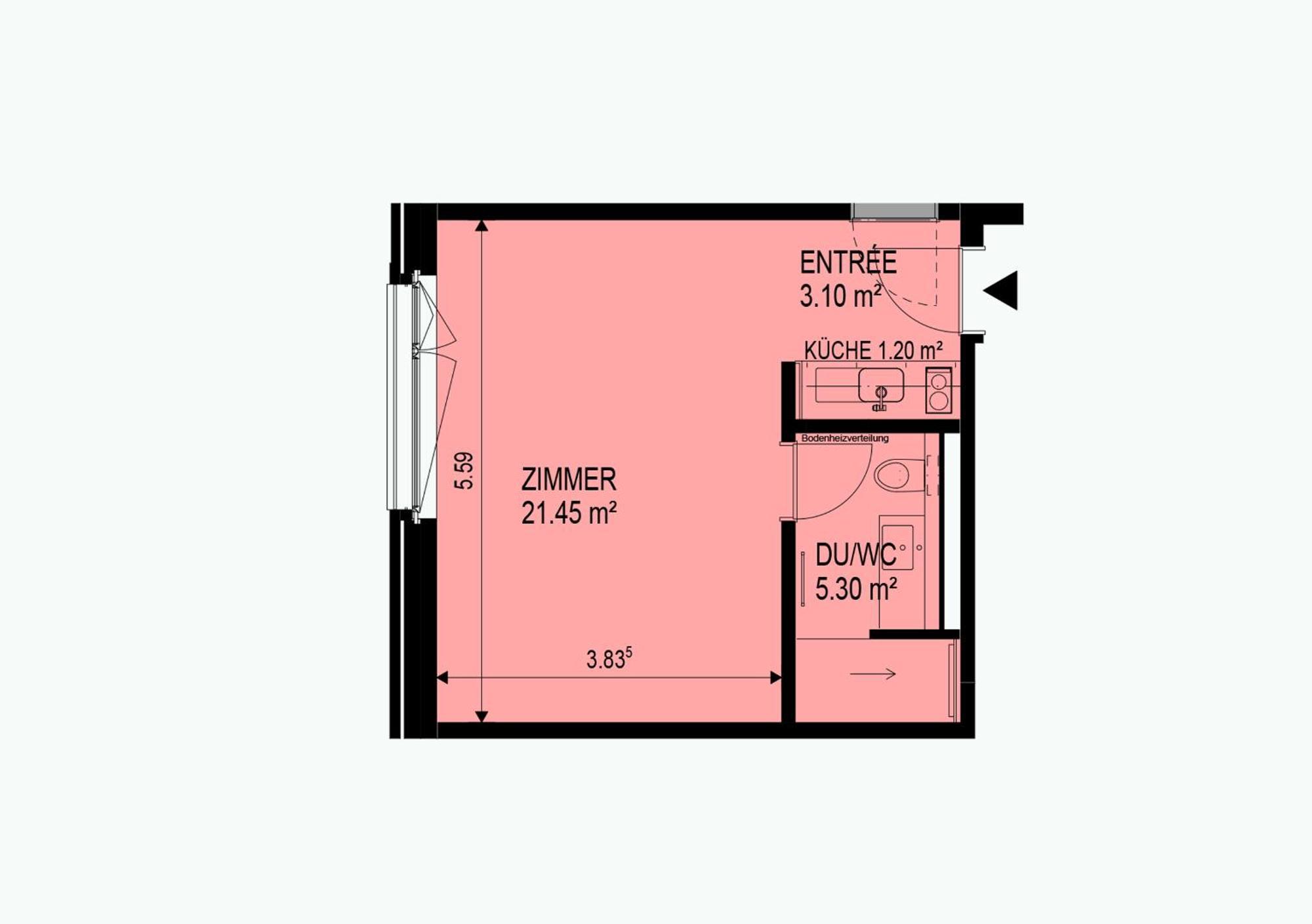 City Apartments Zug Eksteriør billede