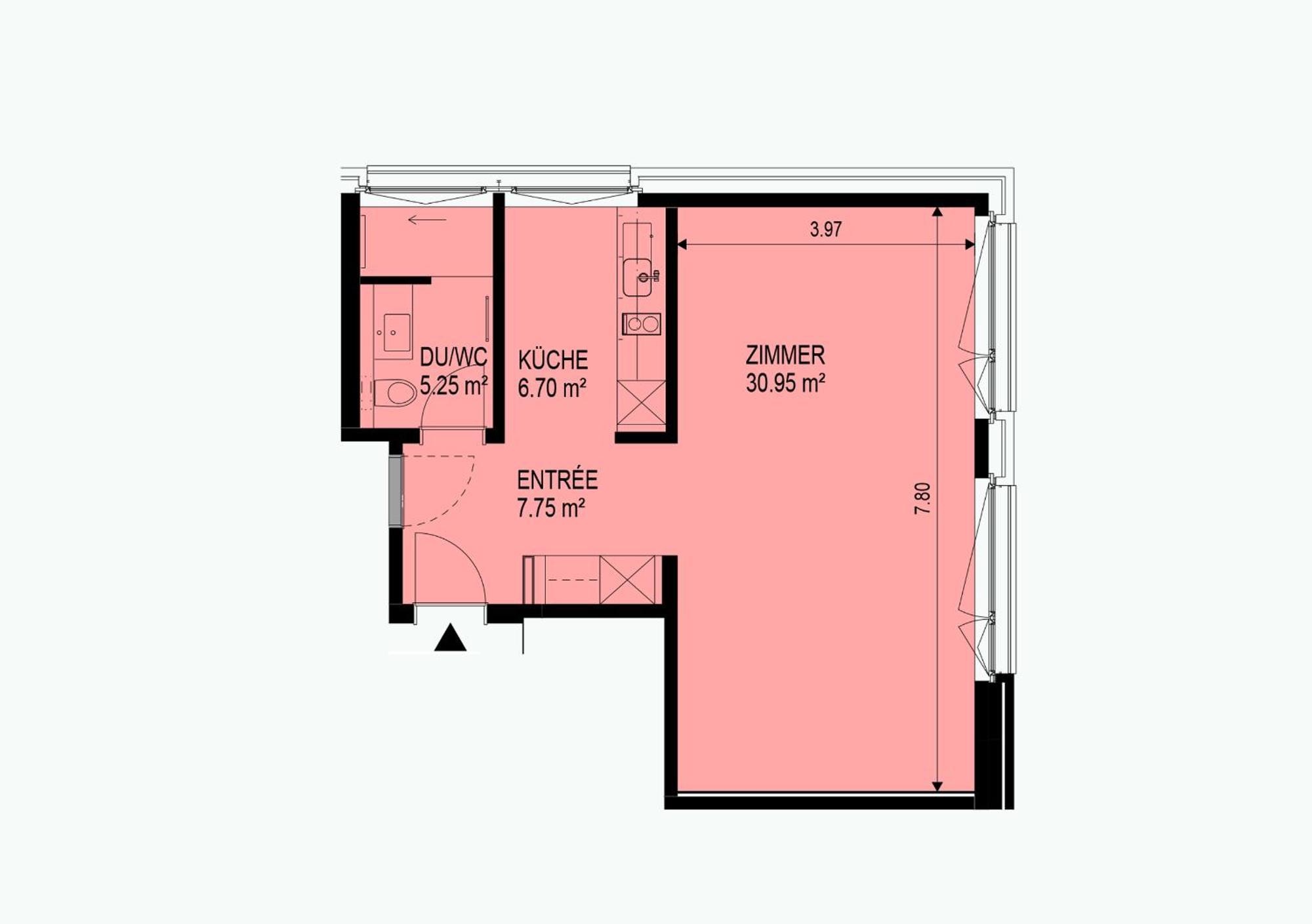 City Apartments Zug Eksteriør billede